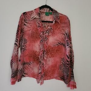 EVERYDAY CLOTHING CO. silk shirt